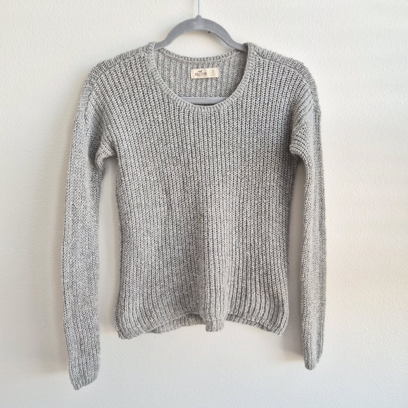 Hollister Sweaters - Hollister Sparkle Gray Women's Sweater Size S